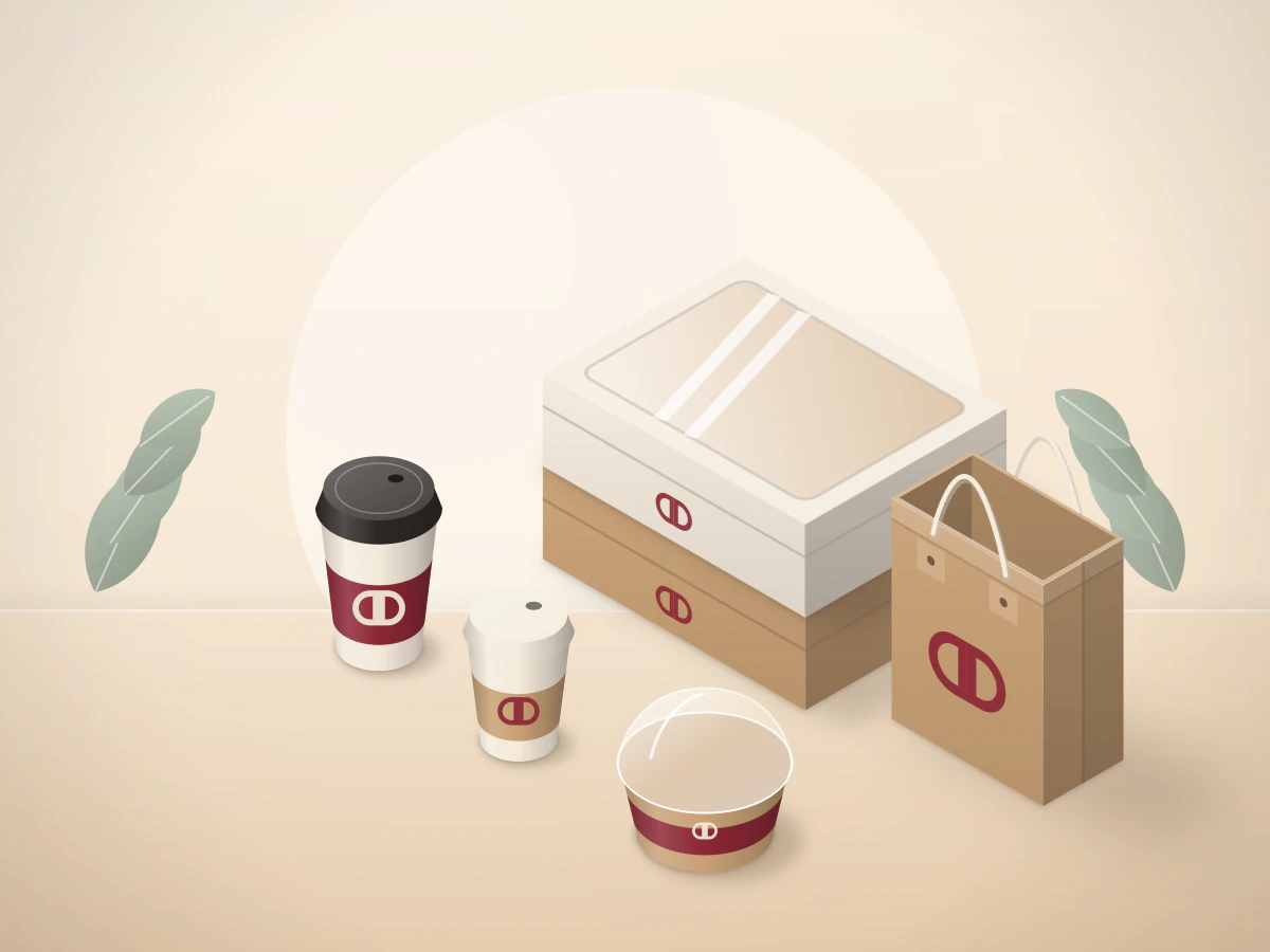 Packaging for Food & Beverage: illustrated example