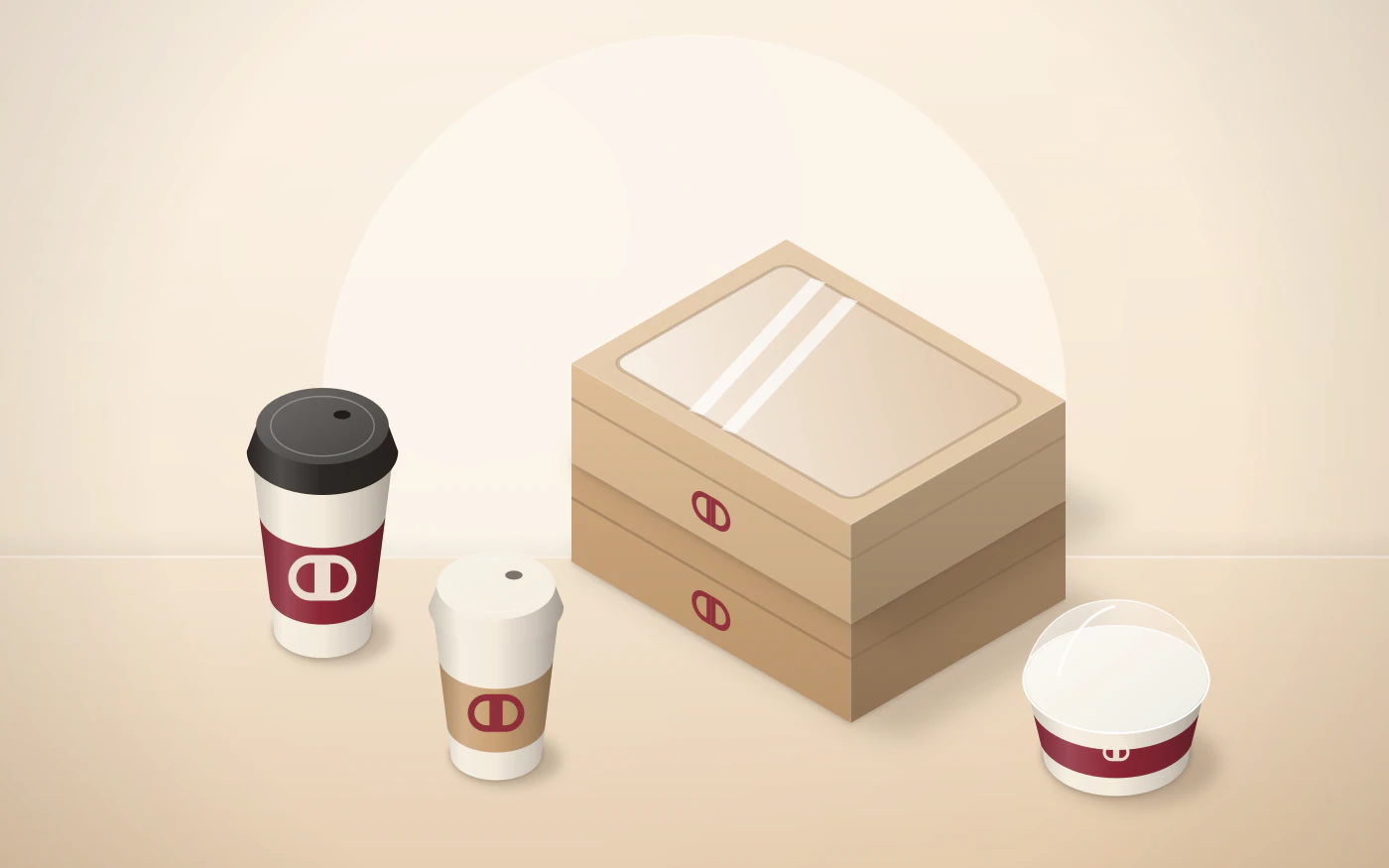 Illustration for: New food-service packaging range now available