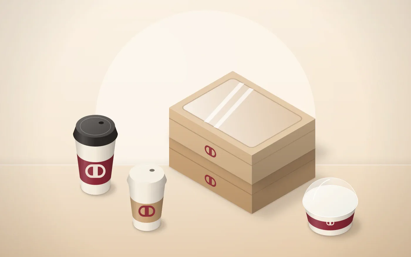 Illustration for: New food-service packaging range now available