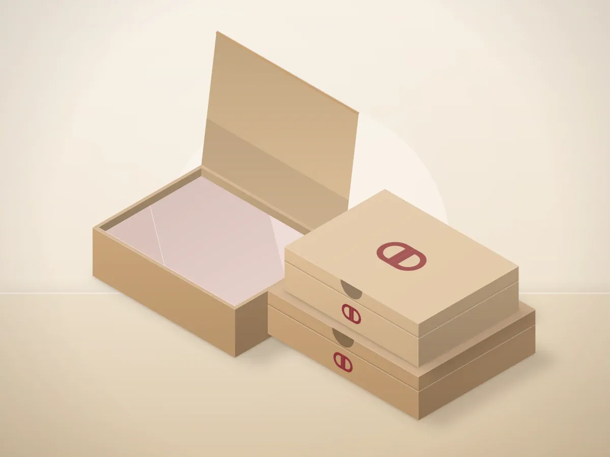 Custom Mailer Boxes: product illustration