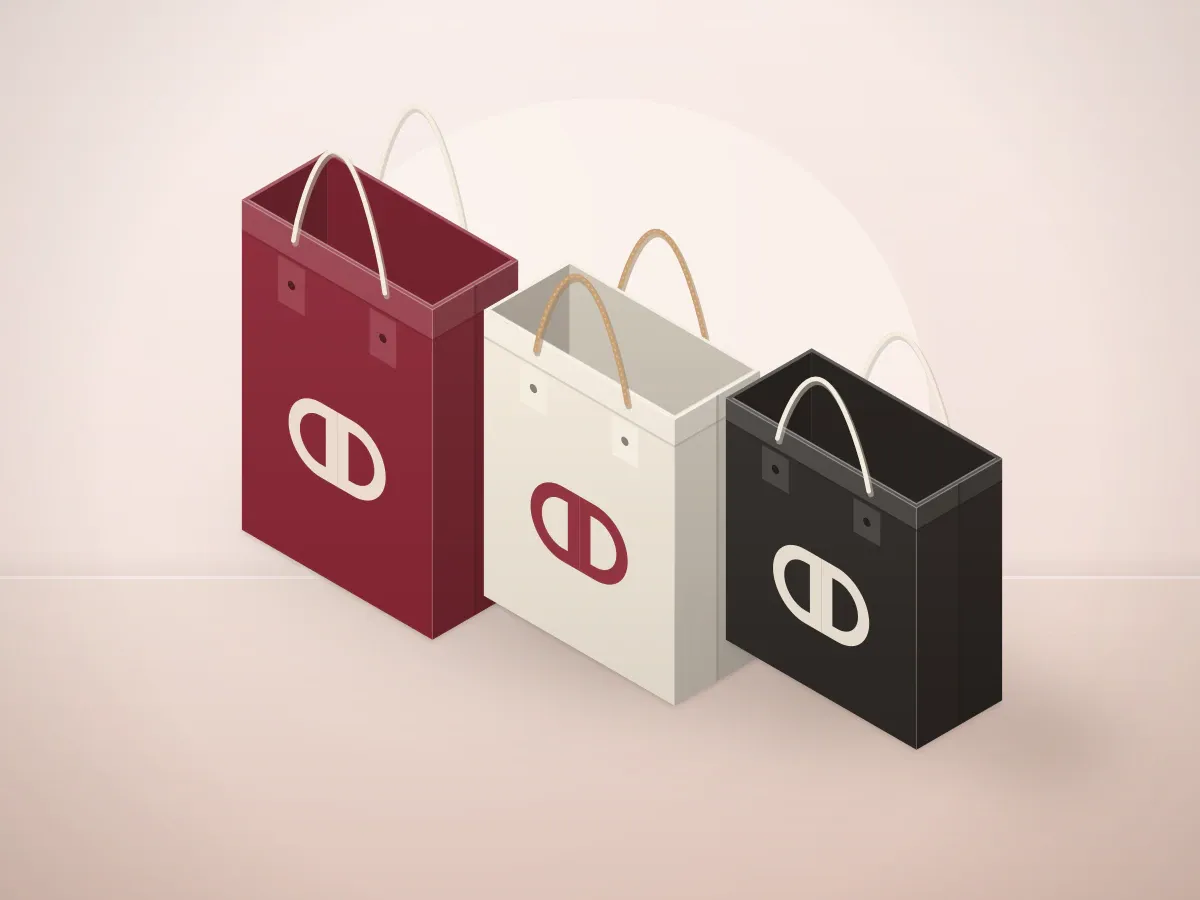 Kraft Paper Bags: colour and format options