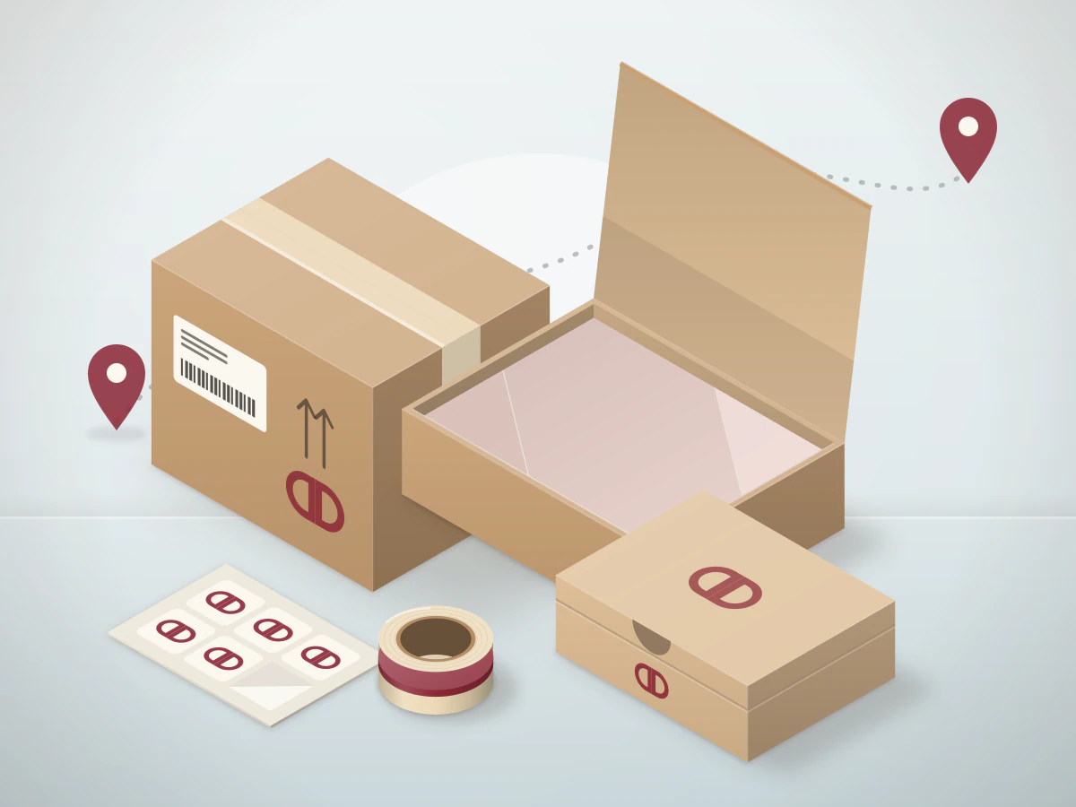 Packaging for E-commerce & Fulfilment: illustrated example